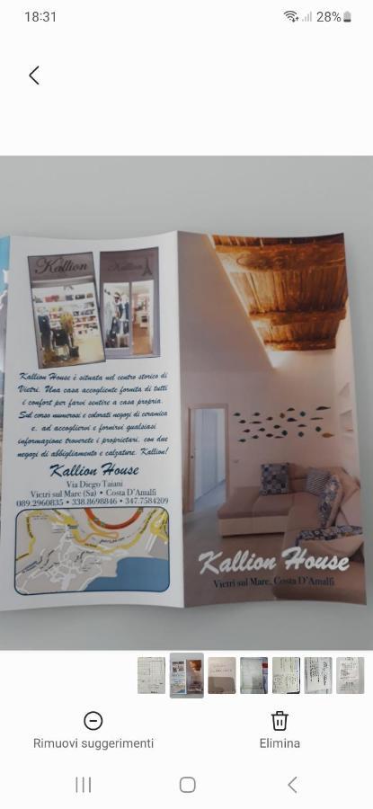 Kallion House Vietri Exterior foto